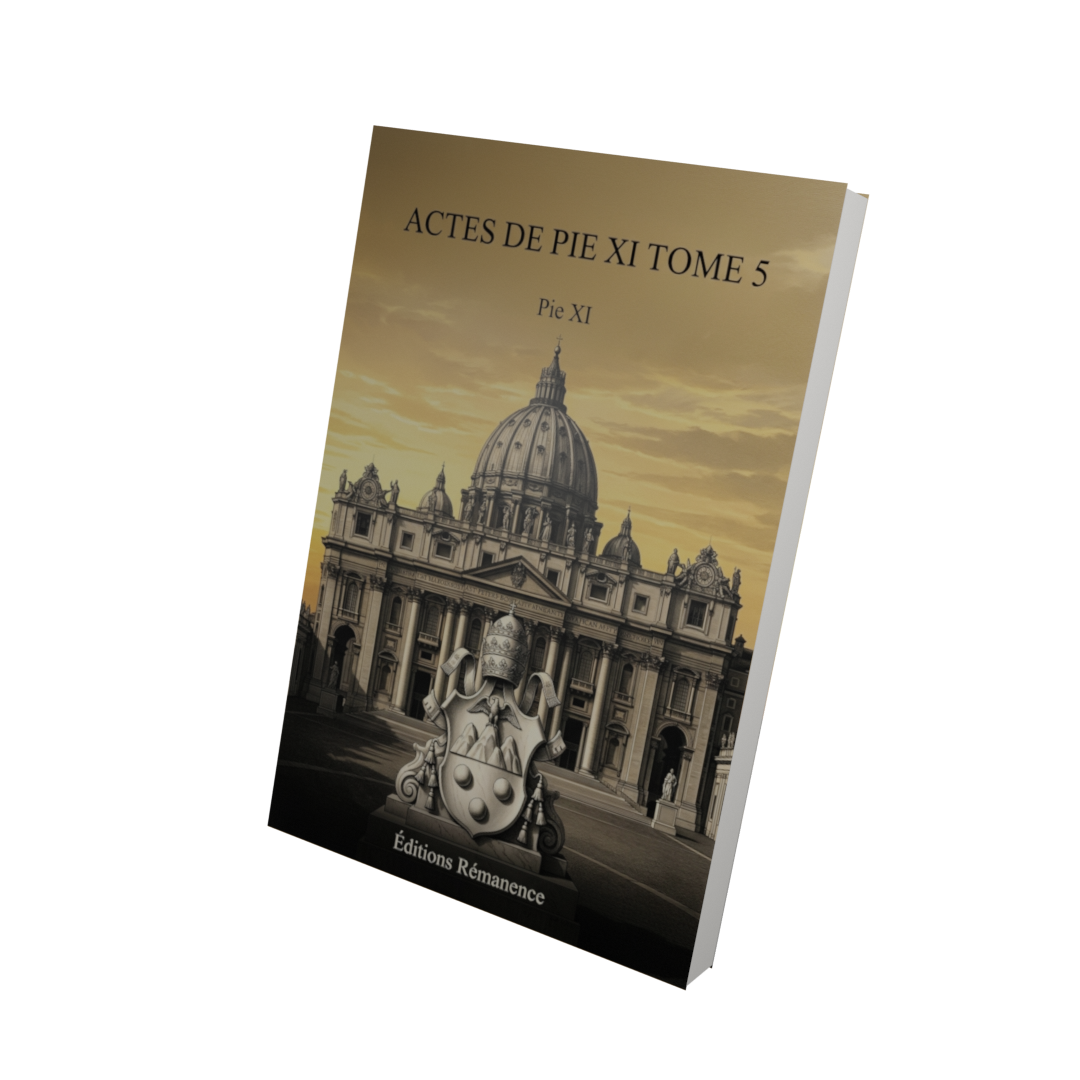Actes de Pie XI Tome 5 - Pie XI (Vue 3D)