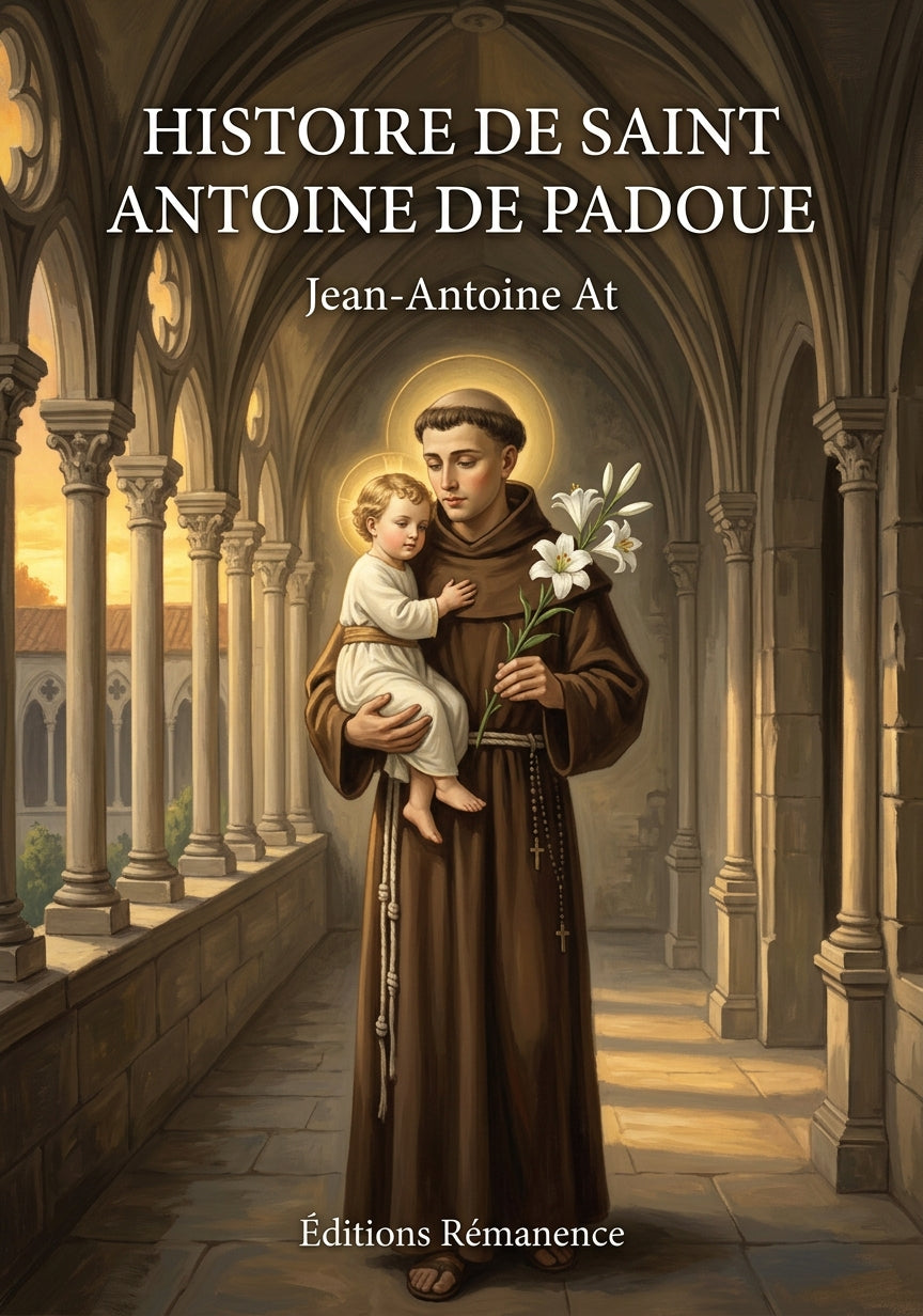 Histoire de Saint Antoine de Padoue - Jean-Antoine At (Couverture)