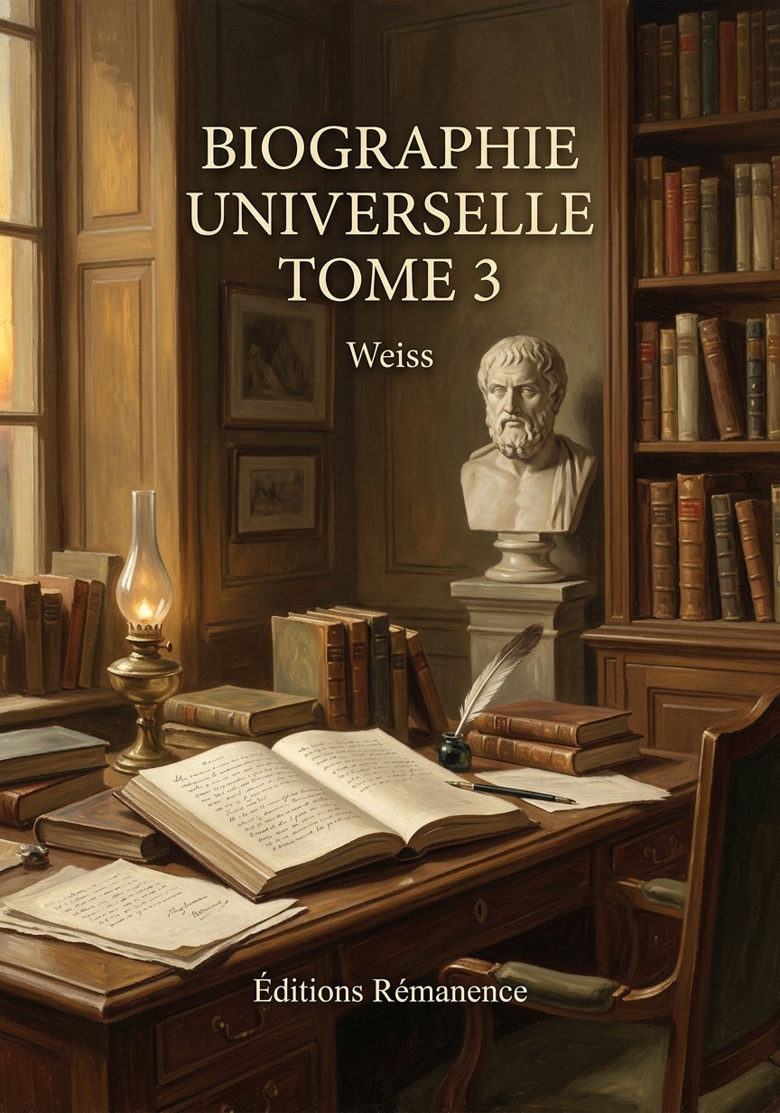 Biographie universelle Tome 3 - Weiss (Couverture)