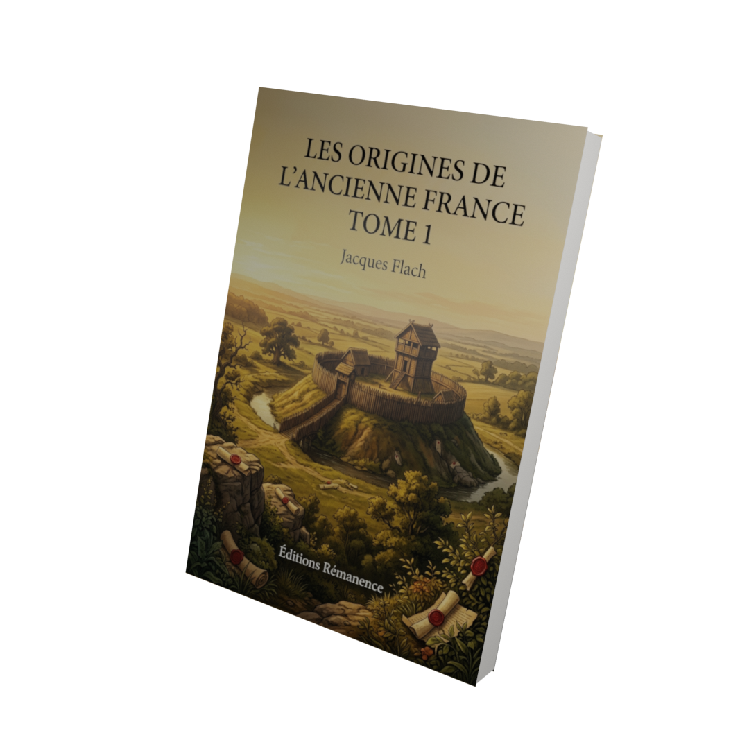 Les origines de l'Ancienne France Tome 1 - Jacques Flach (Vue 3D)