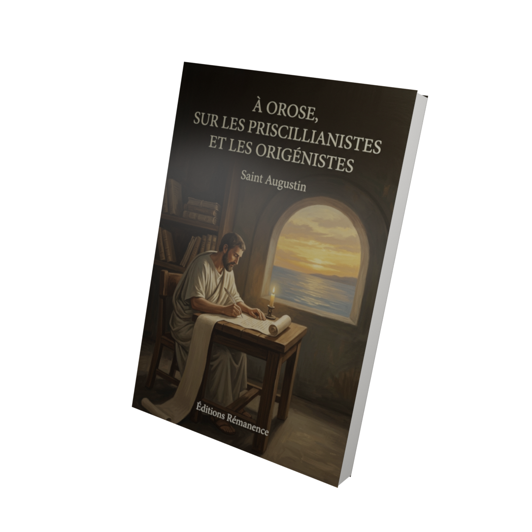 À Orose, sur les Priscillianistes et les Origénistes - Saint Augustin (Vue 3D)