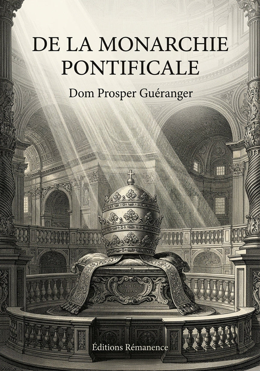 De la monarchie pontificale - Dom Prosper Guéranger (Couverture)