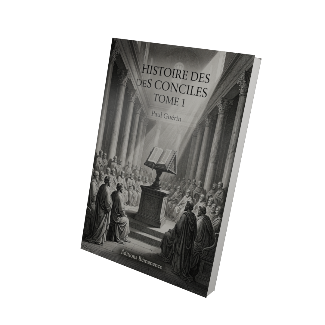 Histoire des conciles Tome 1 - Paul Guérin (Vue 3D)