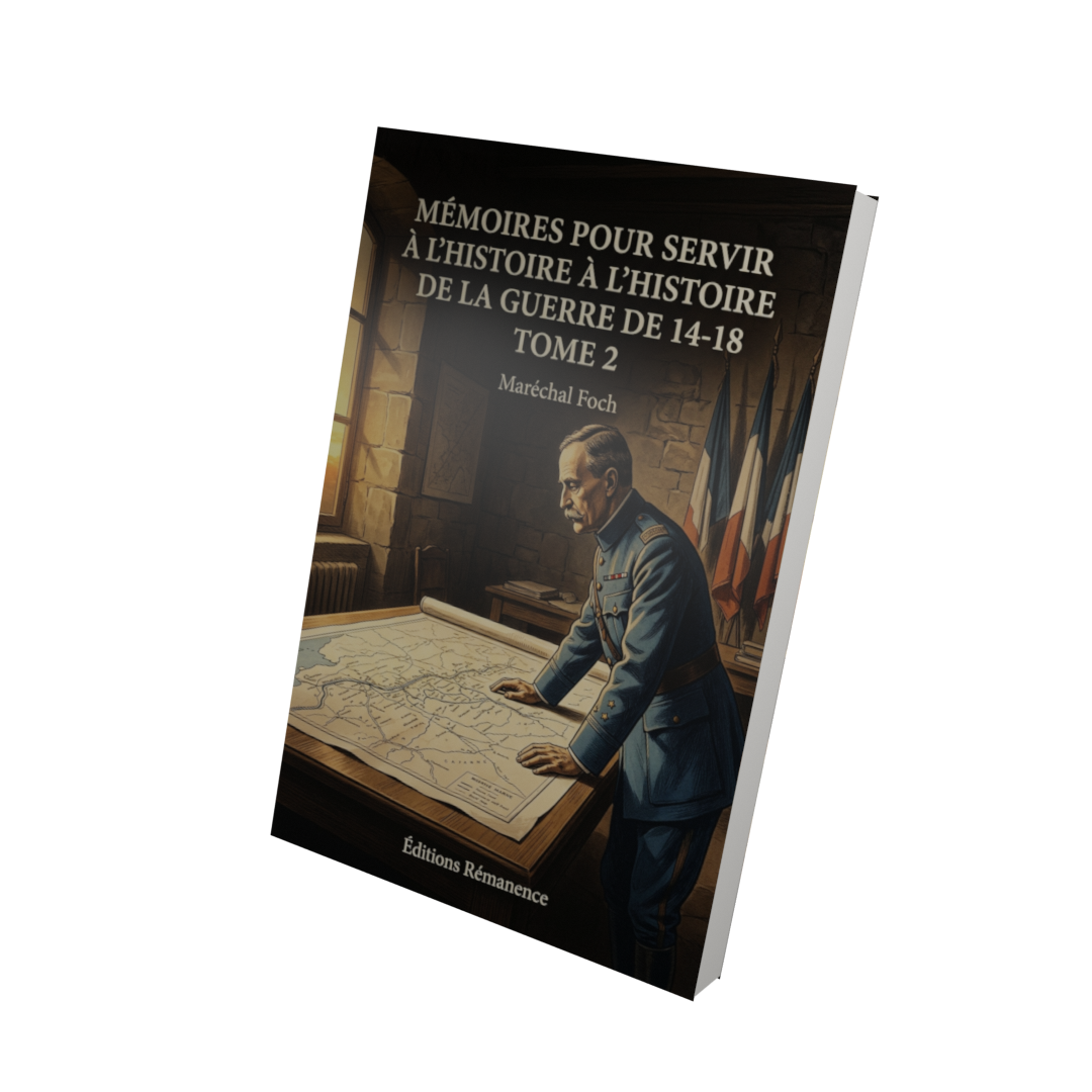 Mémoires pour servir à l'histoire de la guerre de 14-18 Tome 2 - Maréchal Foch (Vue 3D)