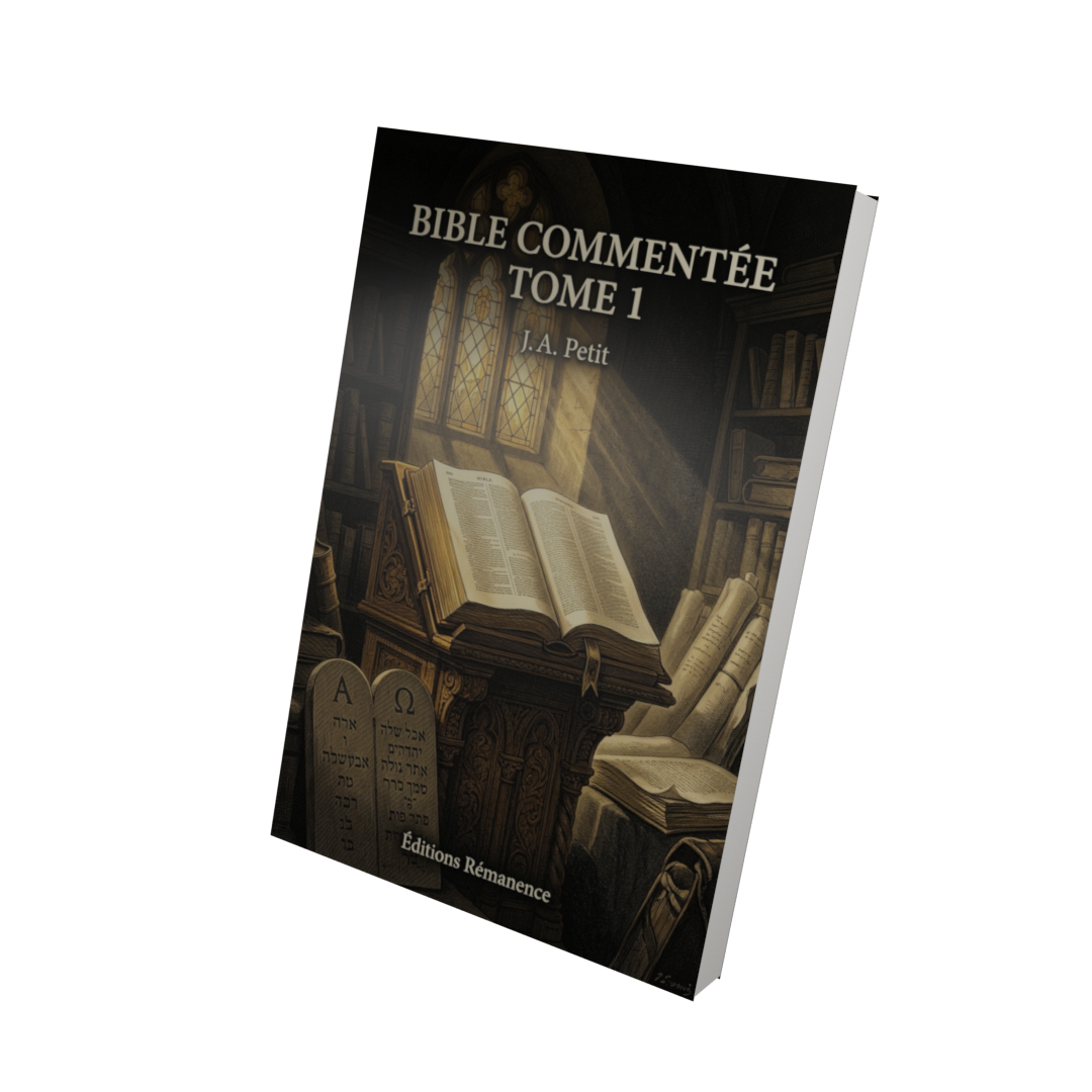 Bible commentée Tome 1 - J.A. Petit (Vue 3D)