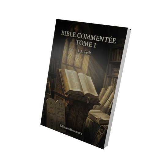 Bible commentée Tome 1 - J.A. Petit (Vue 3D)