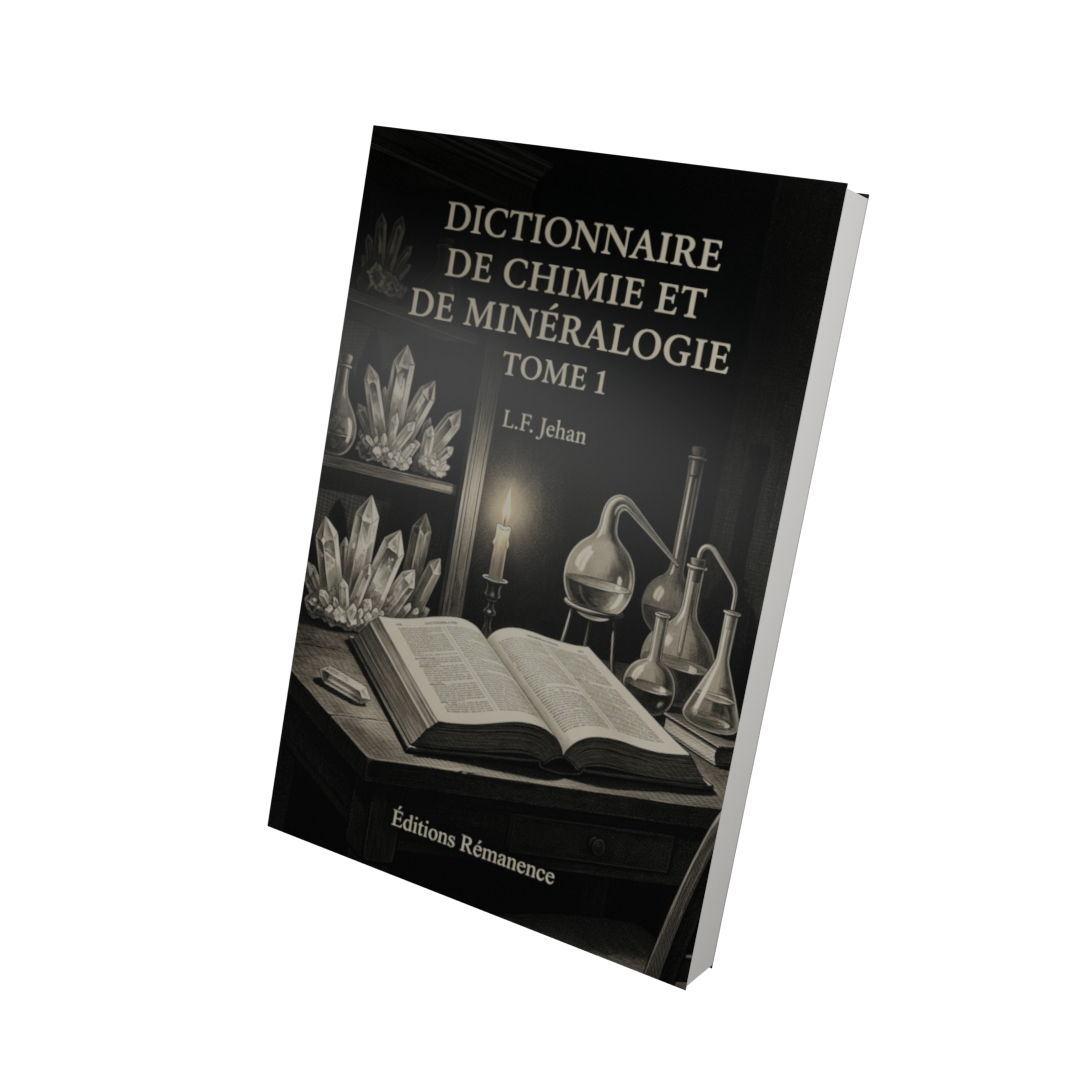 Dictionnaire de chimie et de minéralogie Tome 1 - L.F. Jehan (Vue 3D)