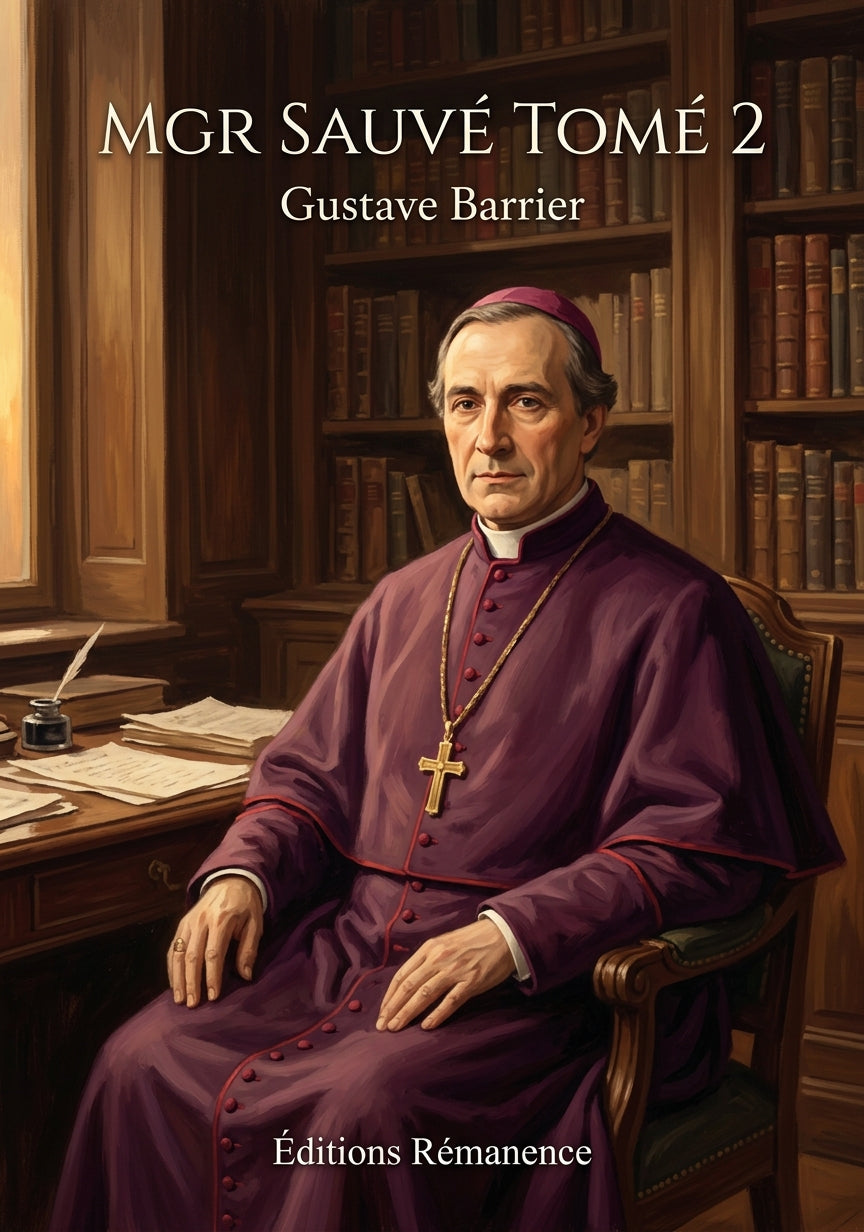 Mgr Sauvé Tome 2 - Gustave Barrier (Couverture)