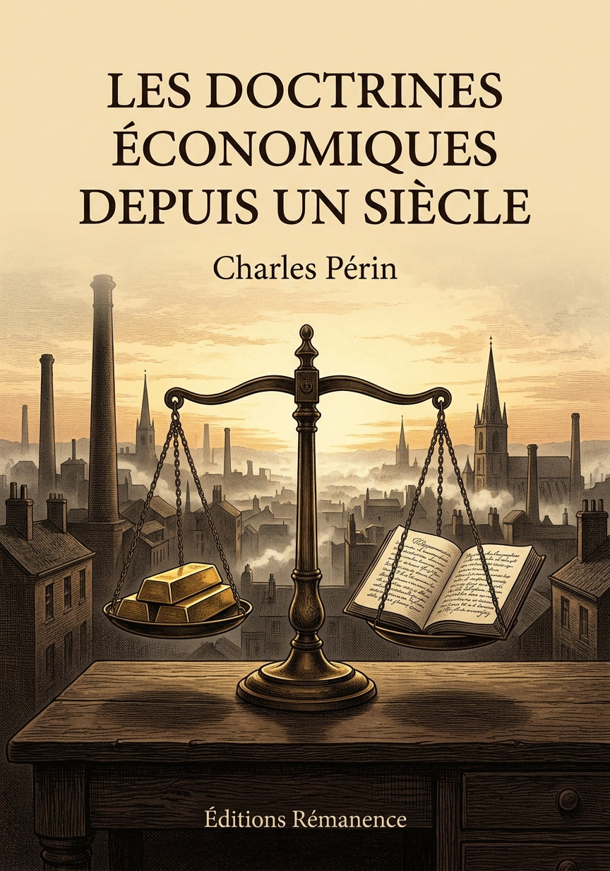 Les doctrines économiques depuis un siècle - Charles Périn (Couverture)