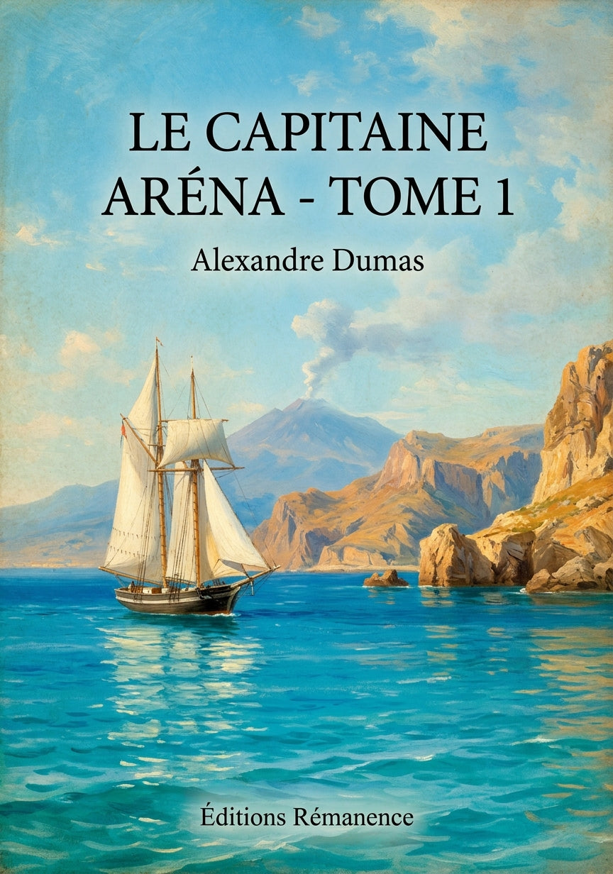 Le Capitaine Aréna - Tome 1 - Alexandre Dumas (Couverture)
