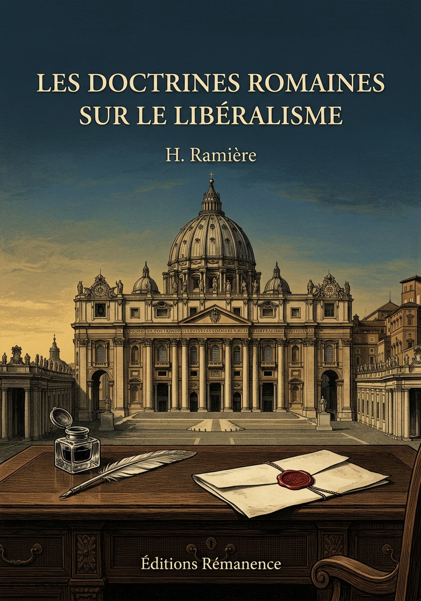 Les doctrines romaines sur le libéralisme - H. Ramière (Couverture)