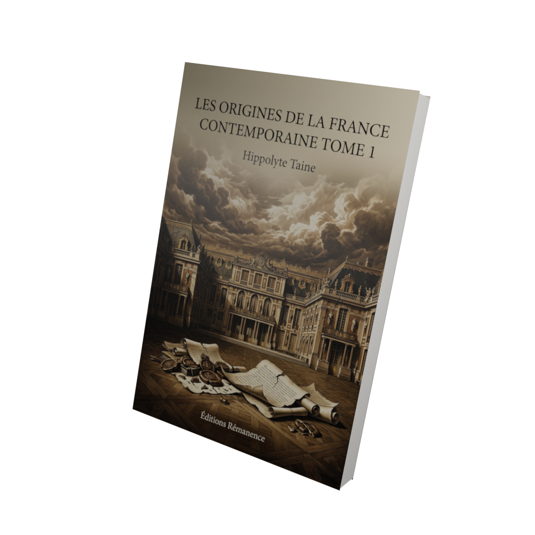Les origines de la France contemporaine Tome 1 - Hippolyte Taine (Vue 3D)