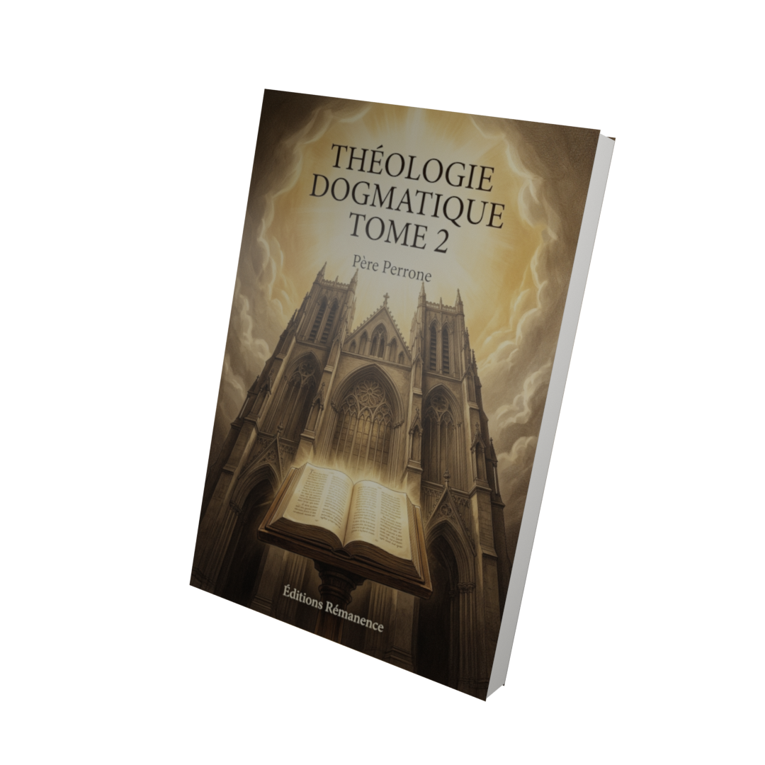 Théologie dogmatique Tome 2 - Père Perrone (Vue 3D)