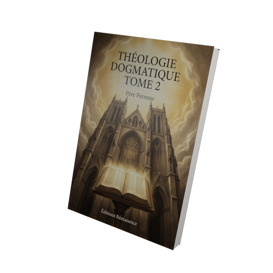 Théologie dogmatique Tome 2 - Père Perrone (Vue 3D)