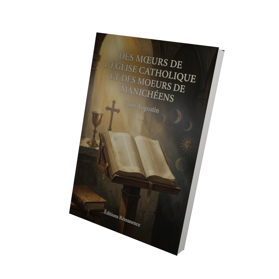 Des mœurs de l'Église catholique et des moeurs de Manichéens - Saint Augustin (Vue 3D)