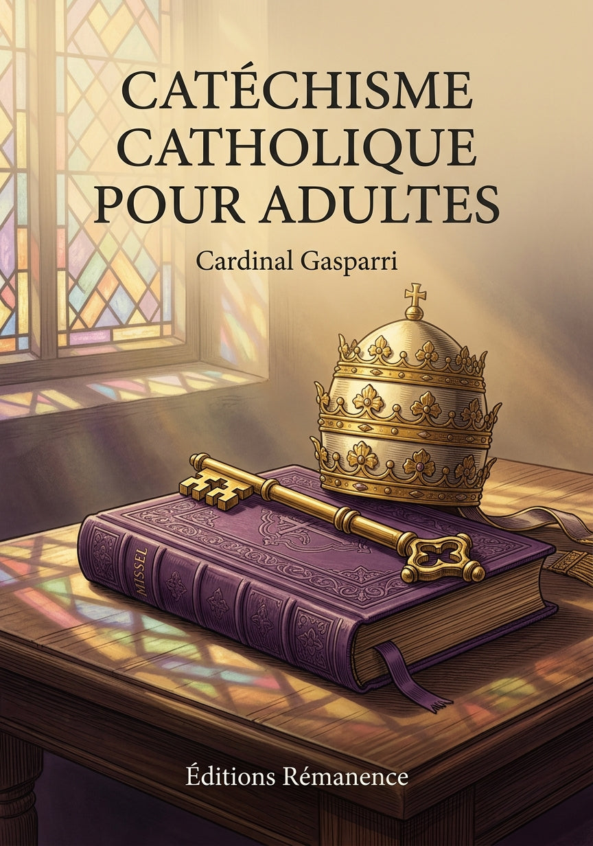 Catéchisme catholique pour adultes - Cardinal Gasparri (Couverture)