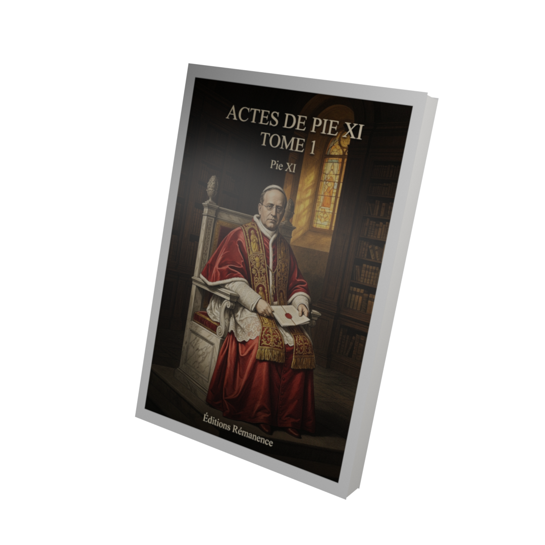 Actes de Pie XI Tome 1 - Pie XI (Vue 3D)