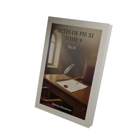 Actes de Pie XI Tome 9 - Pie XI (Vue 3D)