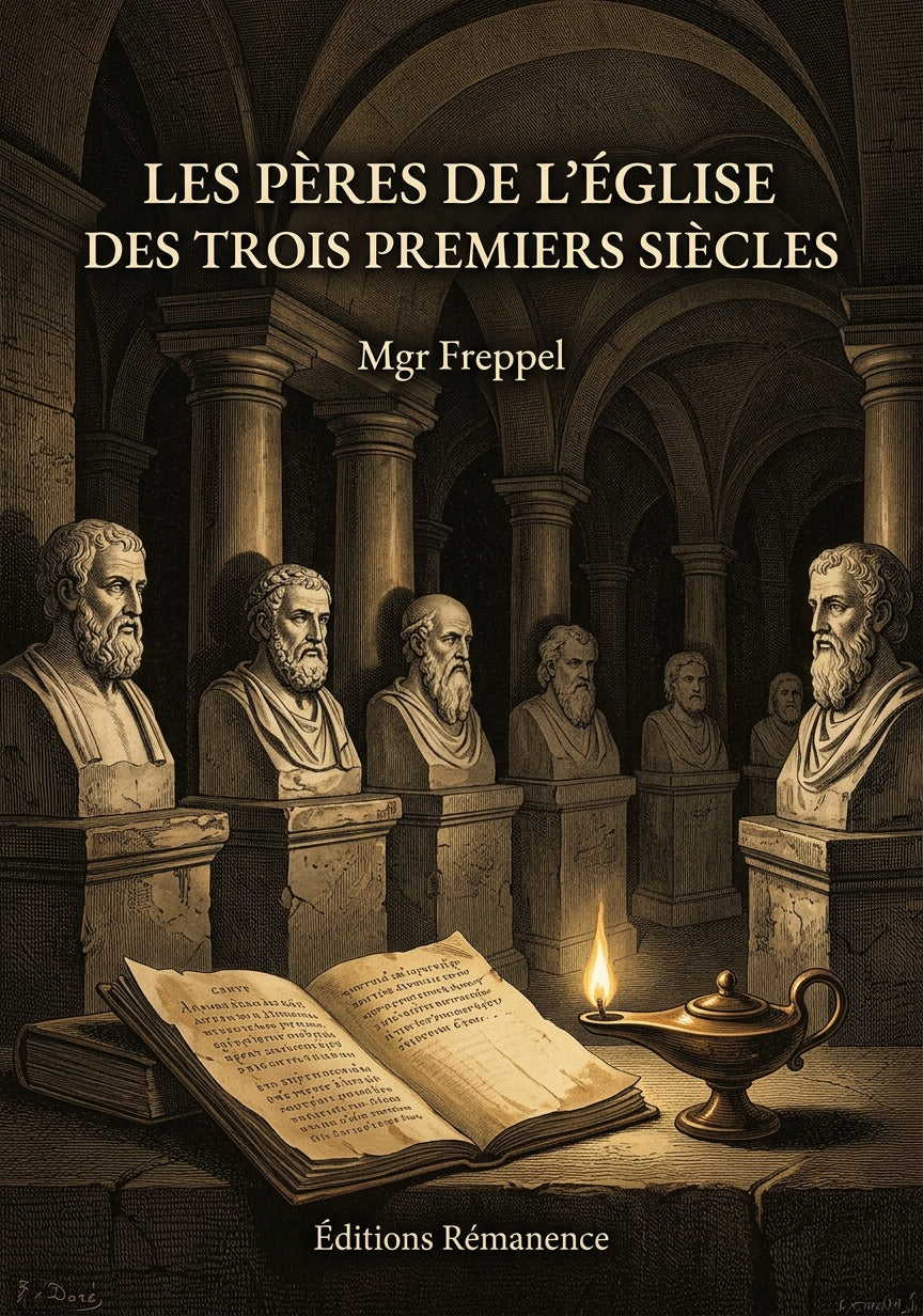 Les Pères de l'Église des trois premiers siècles - Mgr Freppel (Couverture)