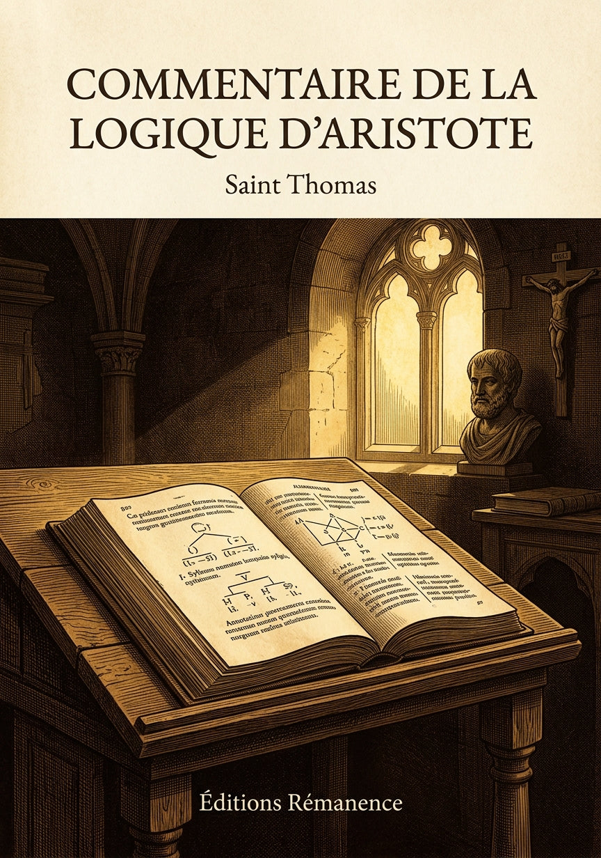 Commentaire de la Logique d'Aristote - Saint Thomas (Couverture)