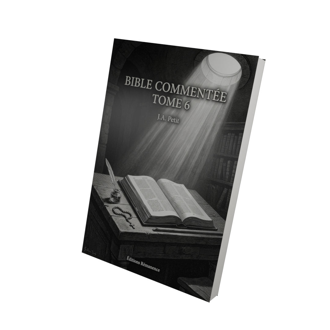 Bible commentée Tome 6 - J.A. Petit (Vue 3D)