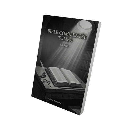 Bible commentée Tome 6 - J.A. Petit (Vue 3D)