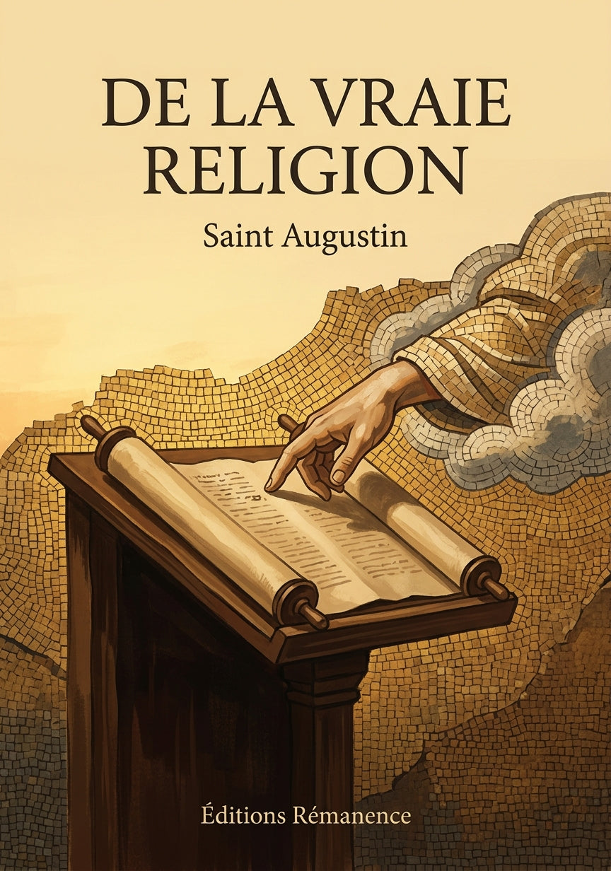 De la vraie religion - Saint Augustin (Couverture)