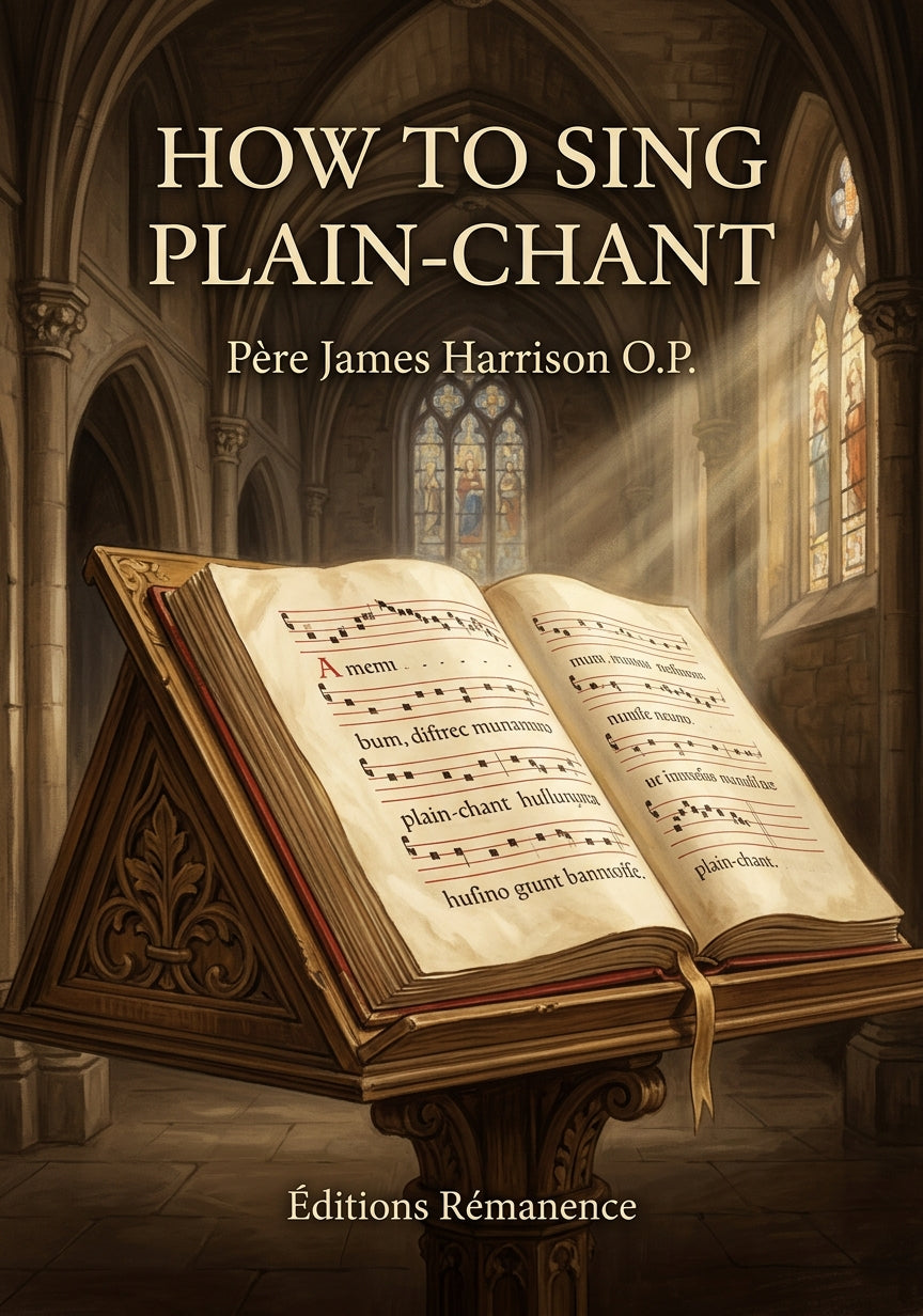 How to sing plain-chant - Père James Harrison O.P. (Couverture)