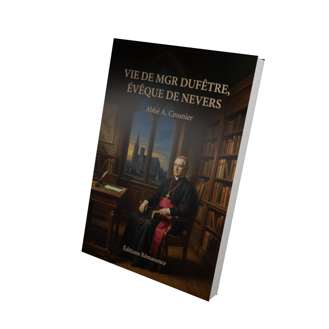 Vie de Mgr Dufêtre, évêque de Nevers - Abbé A. Crosnier (Vue 3D)