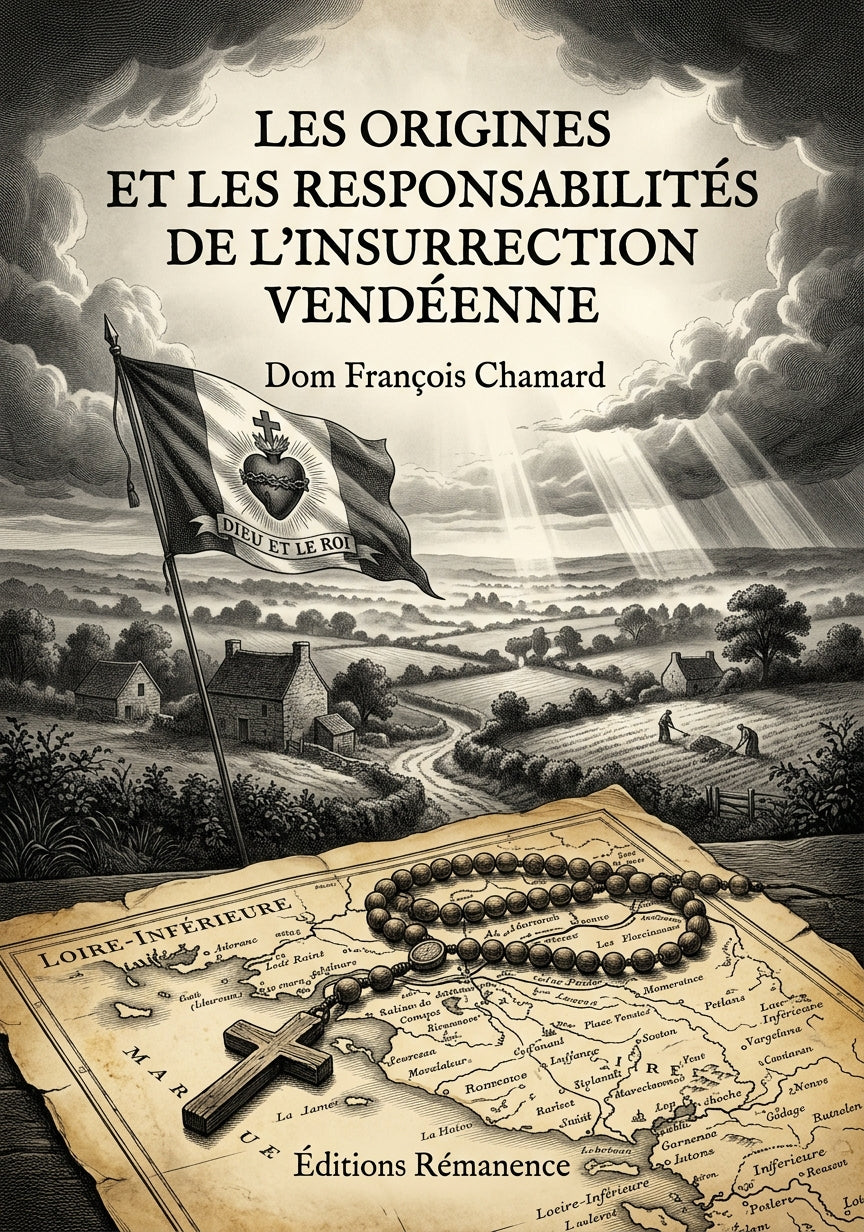 Les origines et les responsabilités de l'insurrection vendéenne - Dom François Chamard (Couverture)