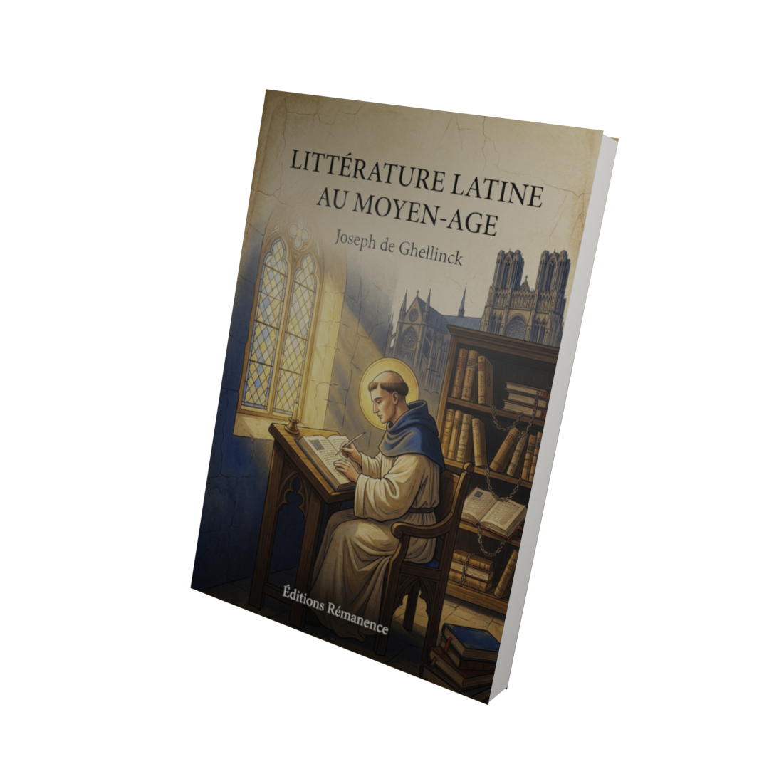 Littérature latine au Moyen-Age - Joseph de Ghellinck (Vue 3D)