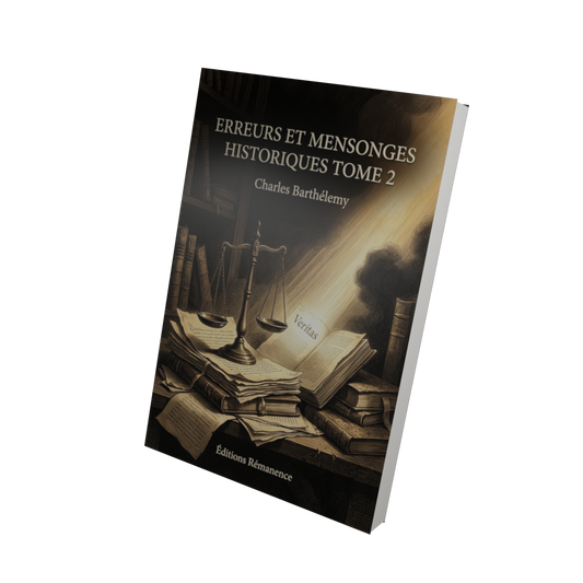 Erreurs et mensonges historiques Tome 2 - Charles Barthélemy (Vue 3D)