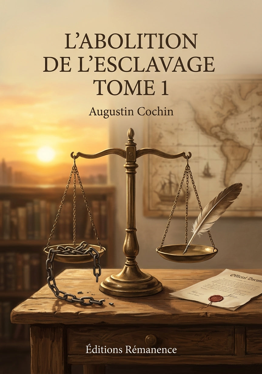 L'abolition de l'esclavage Tome 1 - Augustin Cochin (Couverture)