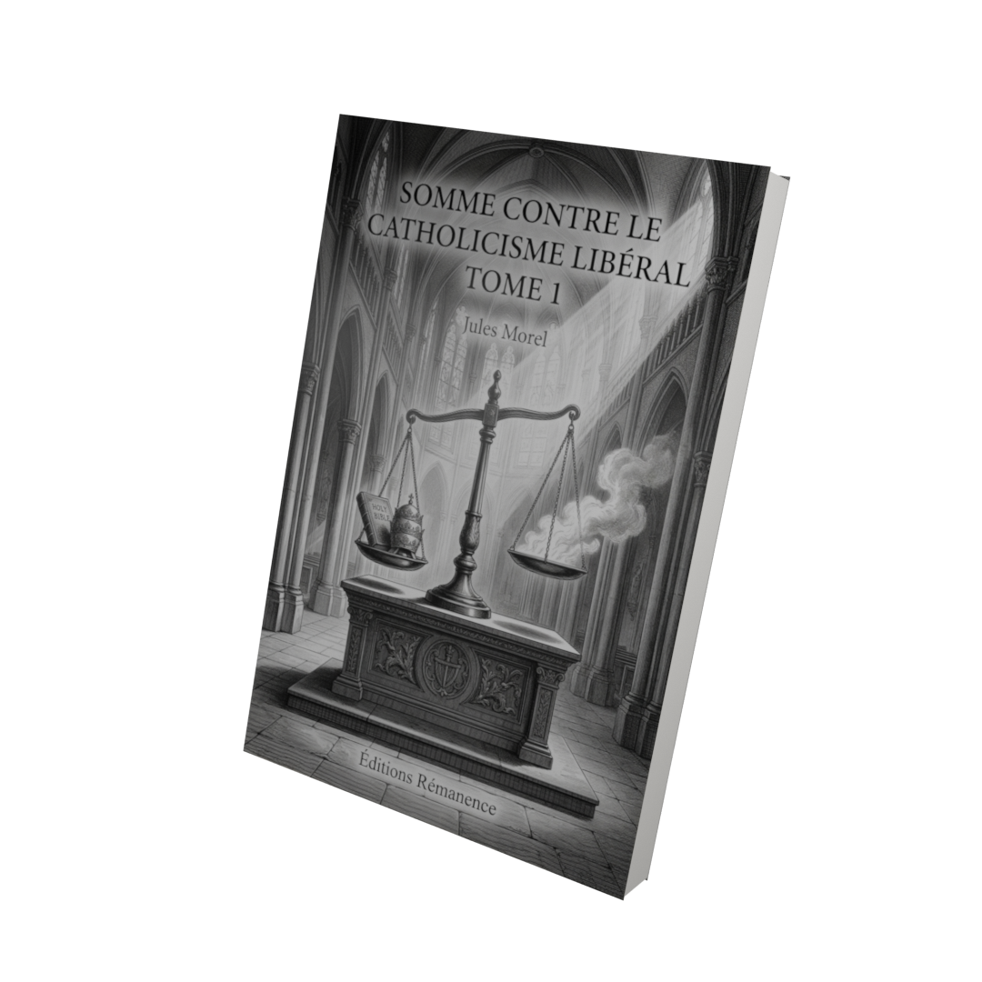 Somme contre le catholicisme libéral Tome 1 - Jules Morel (Vue 3D)