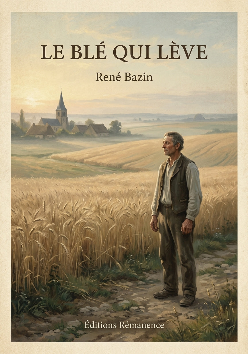 Le Blé qui lève - René Bazin (Couverture)