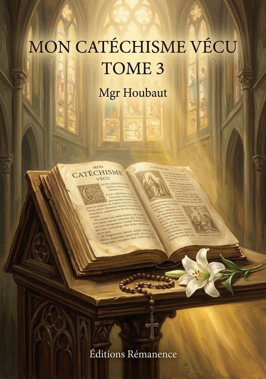Mon catéchisme vécu Tome 3 - Mgr Houbaut (Couverture)