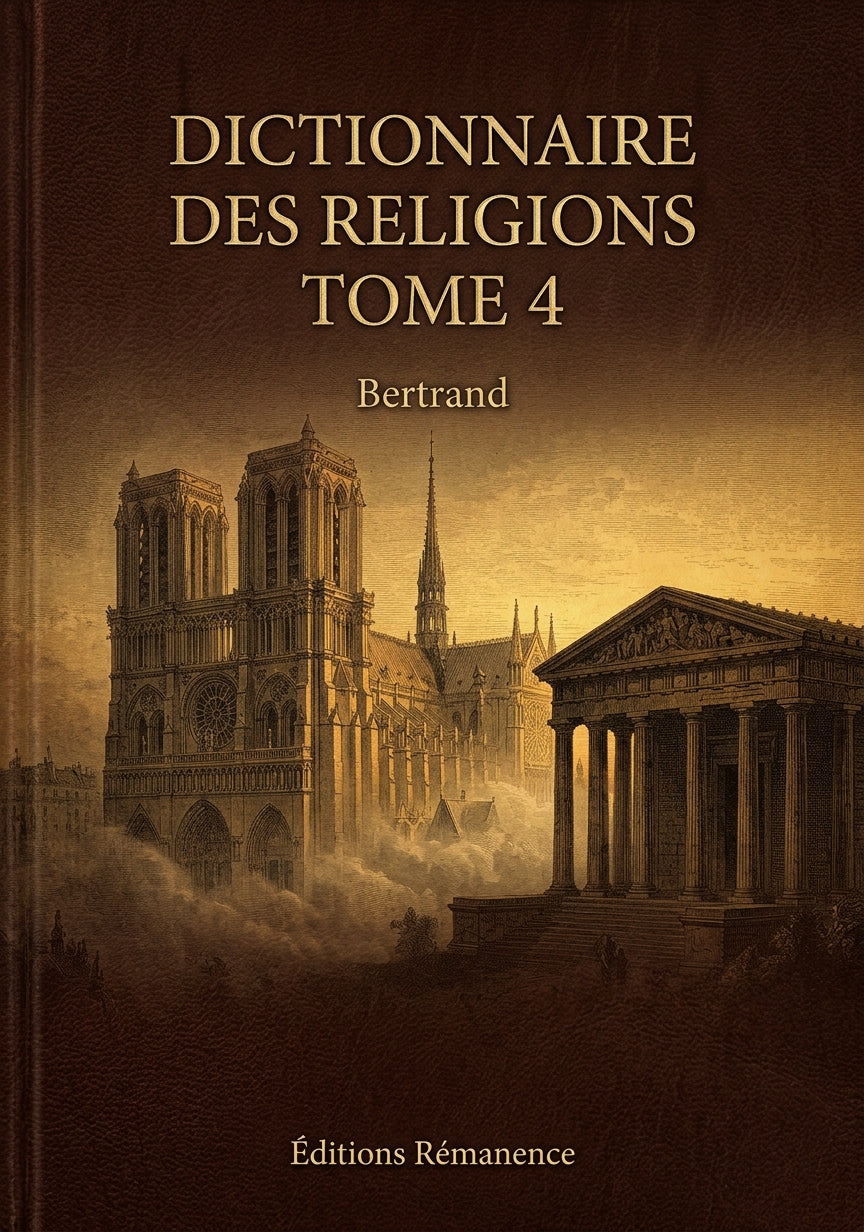 Dictionnaire des religions Tome 4 - Bertrand (Couverture)