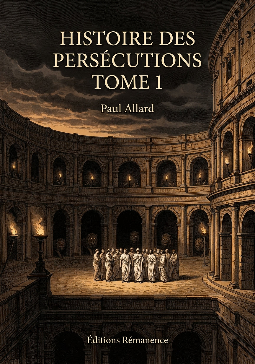 Histoire des persécutions Tome 1 - Paul Allard (Couverture)