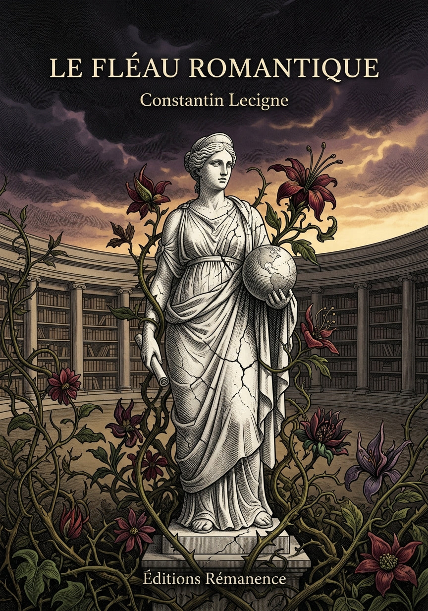 Le fléau romantique - Constantin Lecigne (Couverture)