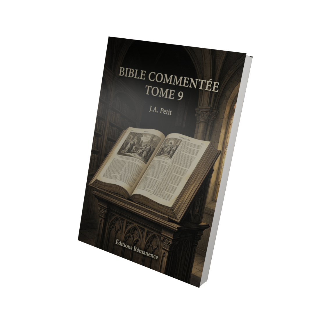 Bible commentée Tome 9 - J.A. Petit (Vue 3D)