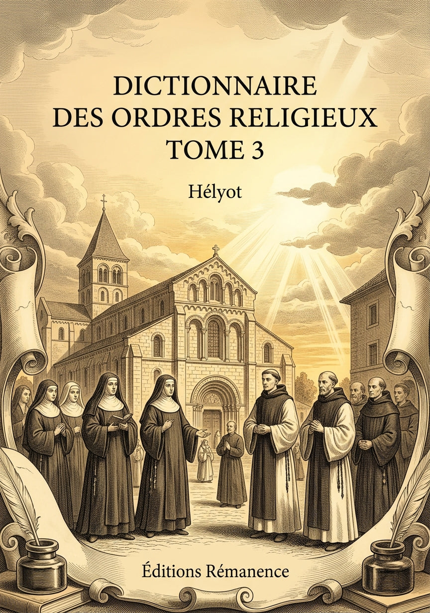 Dictionnaire des ordres religieux Tome 3 - Hélyot (Couverture)