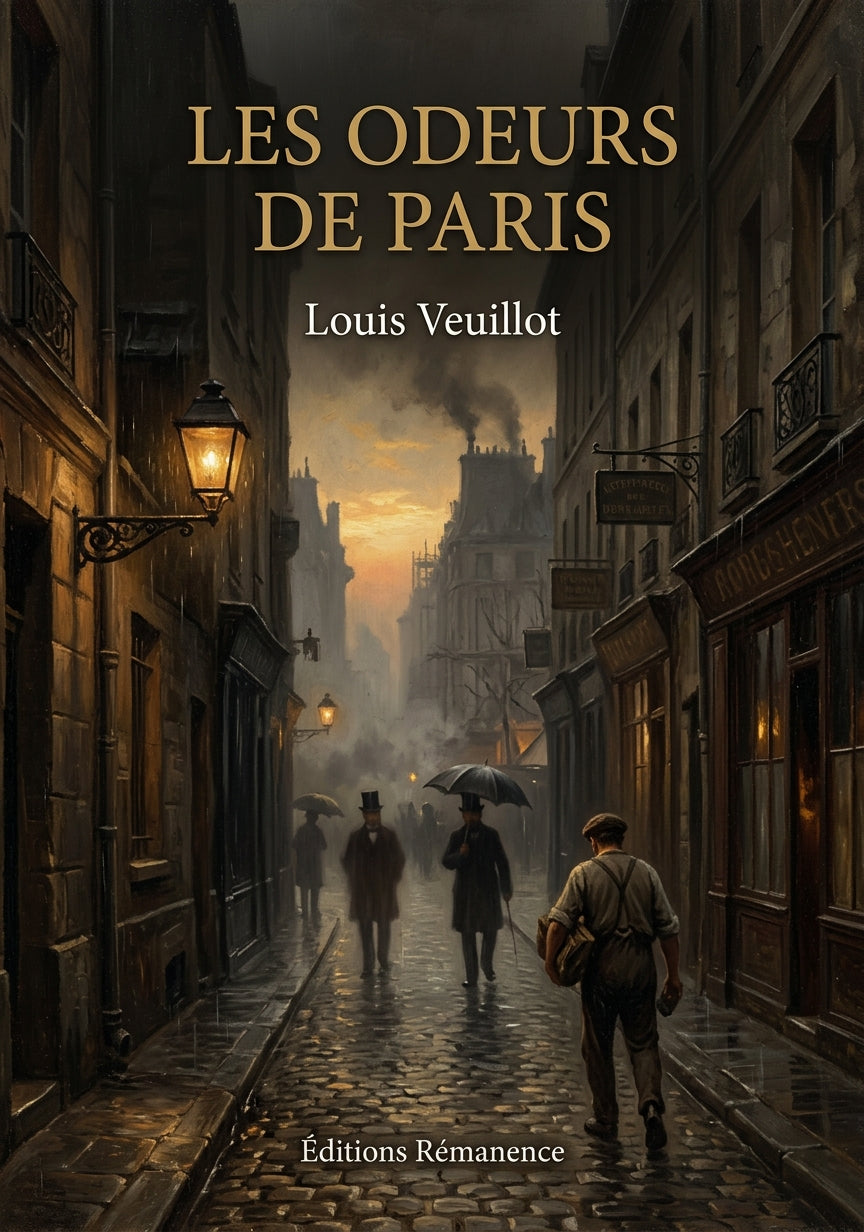 Les odeurs de Paris - Louis Veuillot (Couverture)