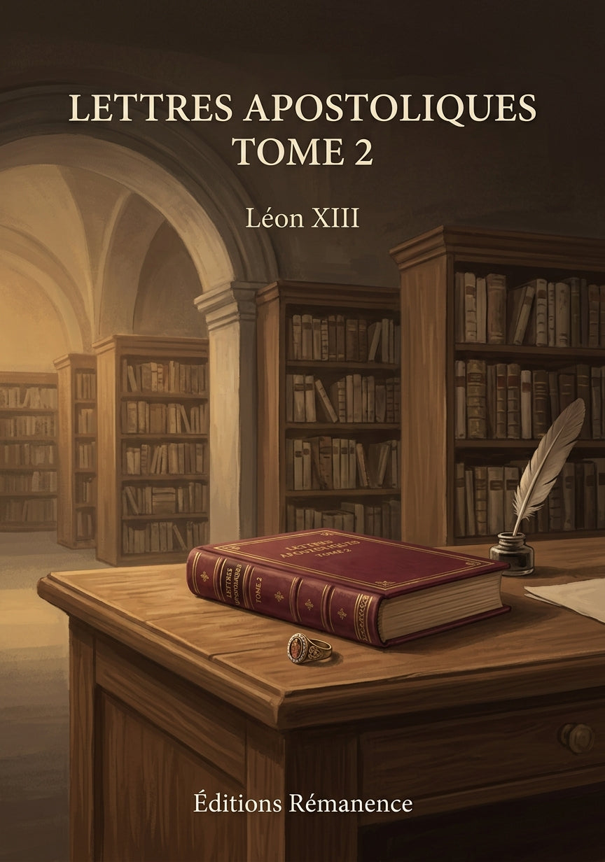 Lettres apostoliques Tome 2 - Léon XIII (Couverture)