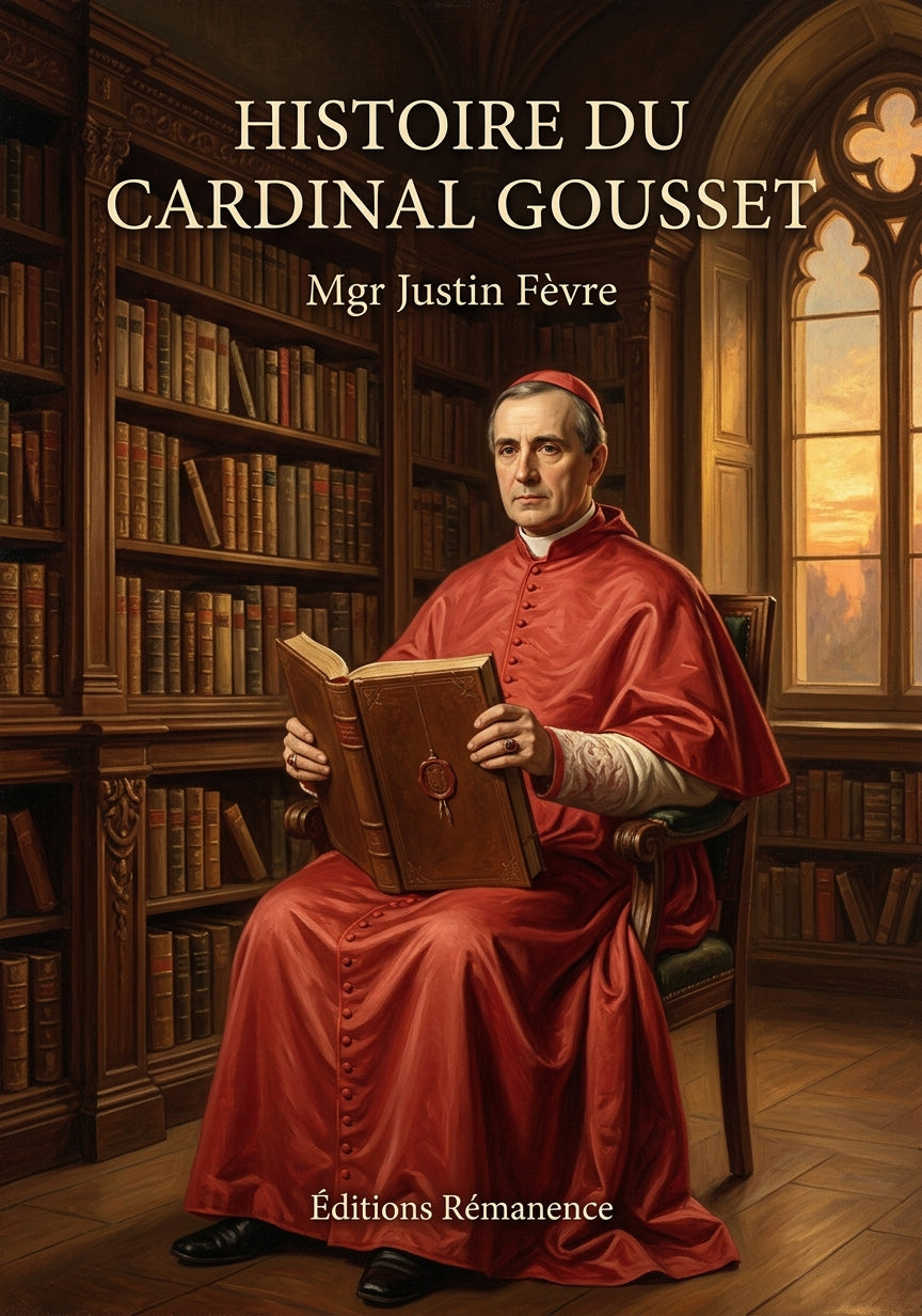 Histoire du cardinal Gousset - Mgr Justin Fèvre (Couverture)