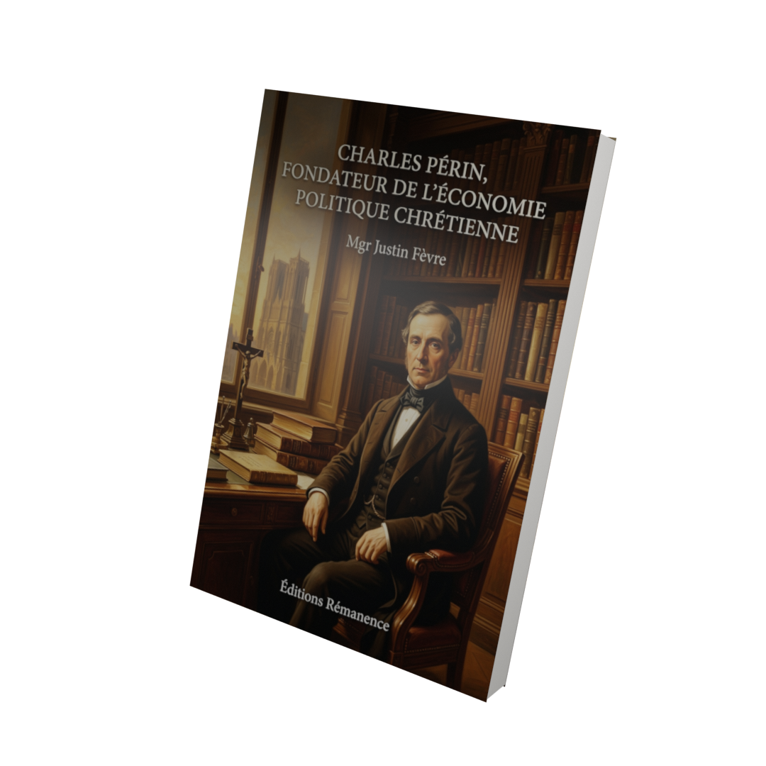 Charles Périn, fondateur de l'économie politique chrétienne - Mgr Justin Fèvre (Vue 3D)