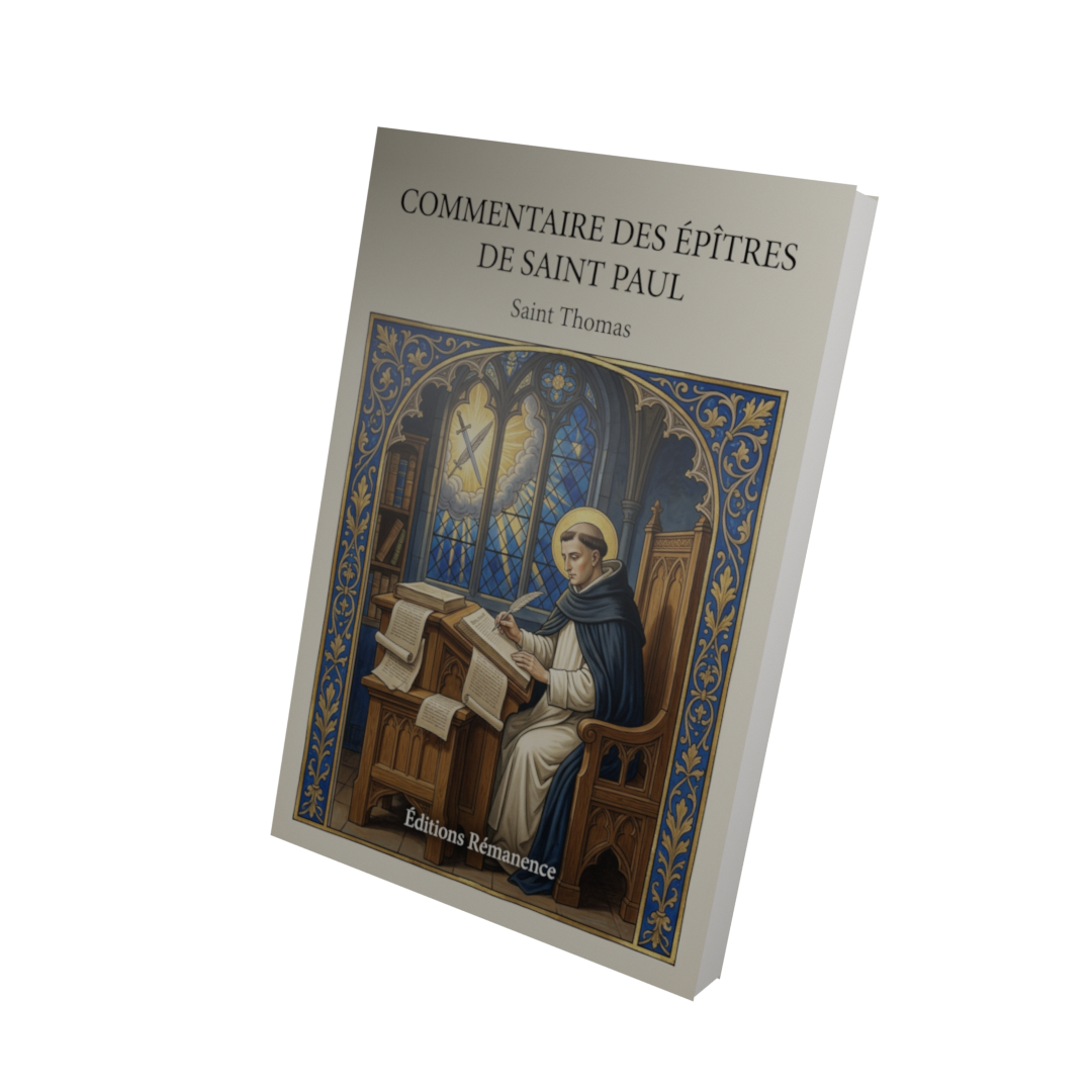 Commentaire des épîtres de Saint Paul - Saint Thomas (Vue 3D)