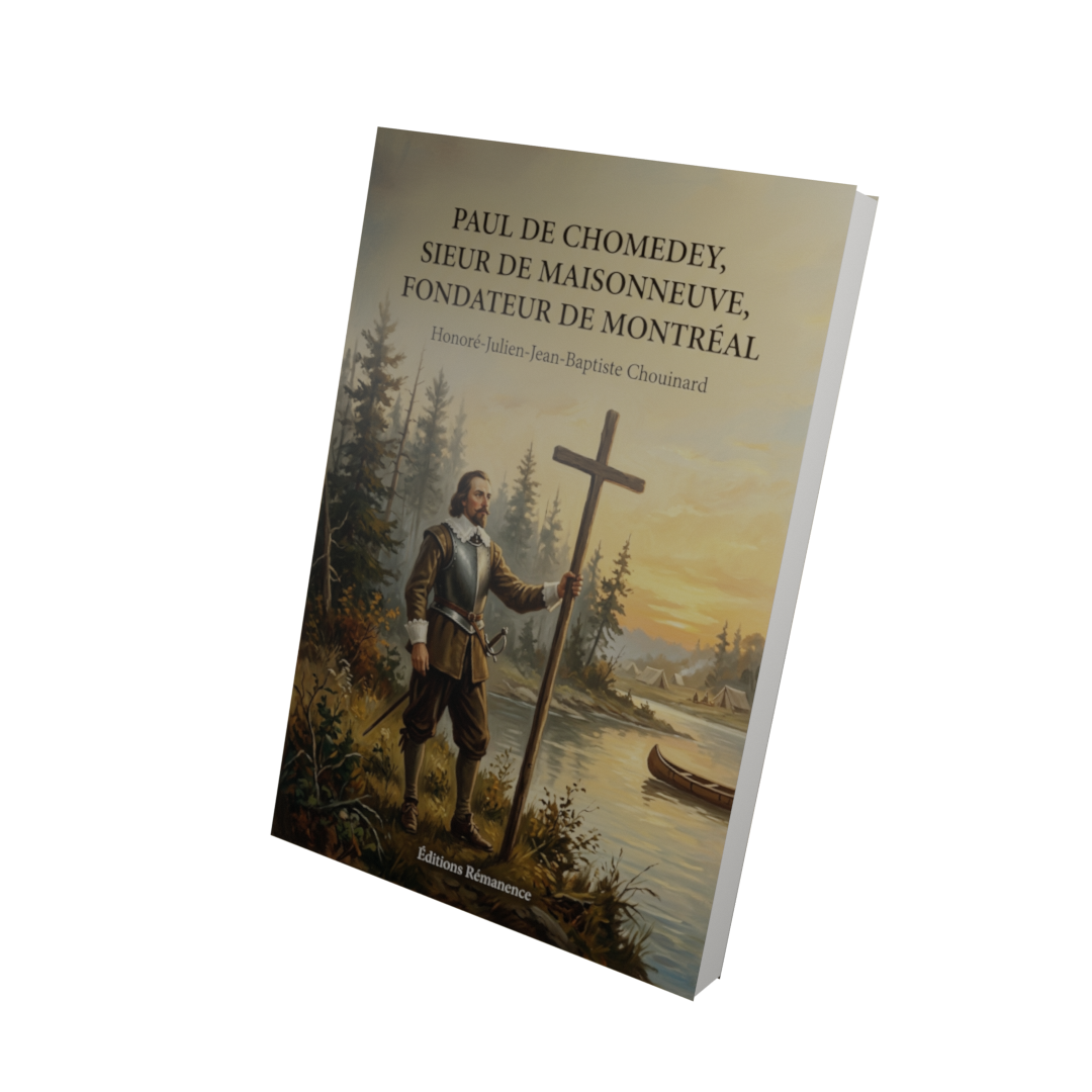 Paul de Chomedey, sieur de Maisonneuve, fondateur de Montréal - Honoré-Julien-Jean-Baptiste Chouinard (Vue 3D)