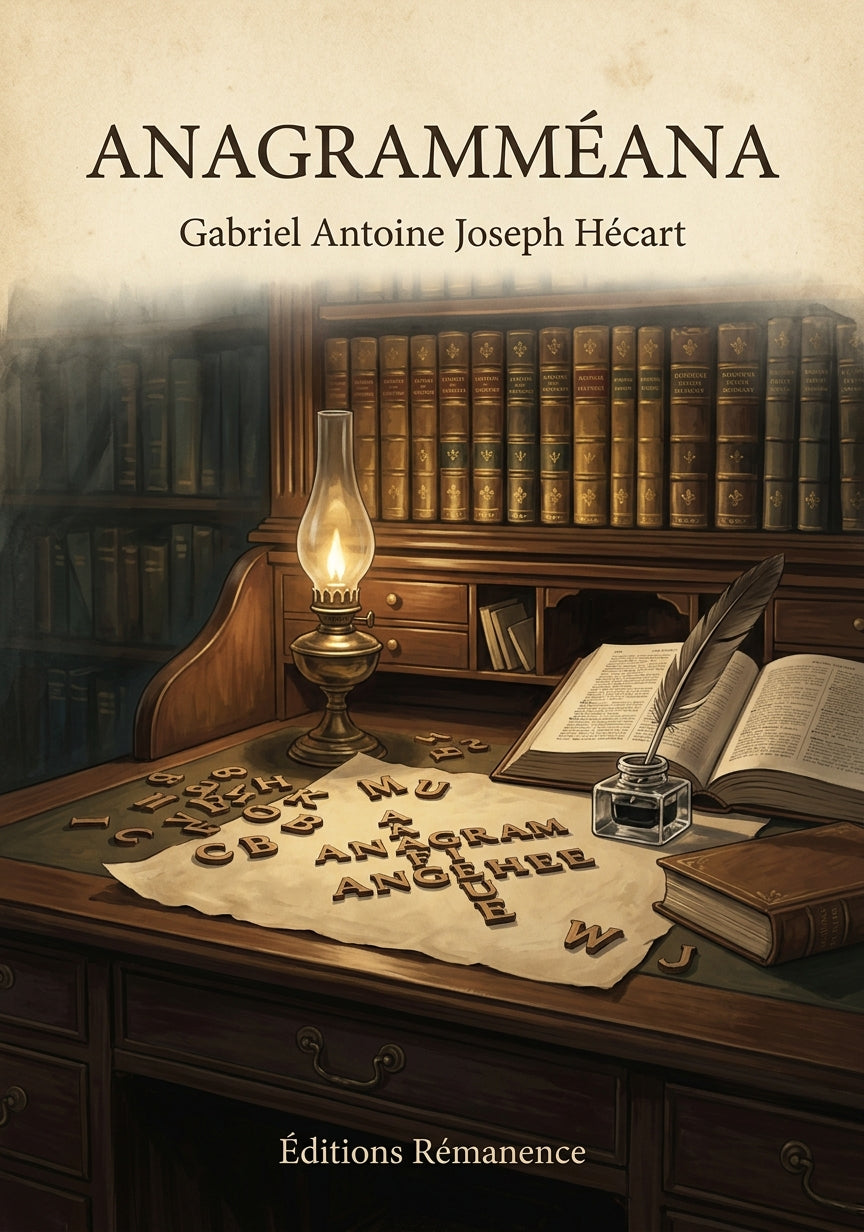 Anagramméana - Gabriel Antoine Joseph Hécart (Couverture)