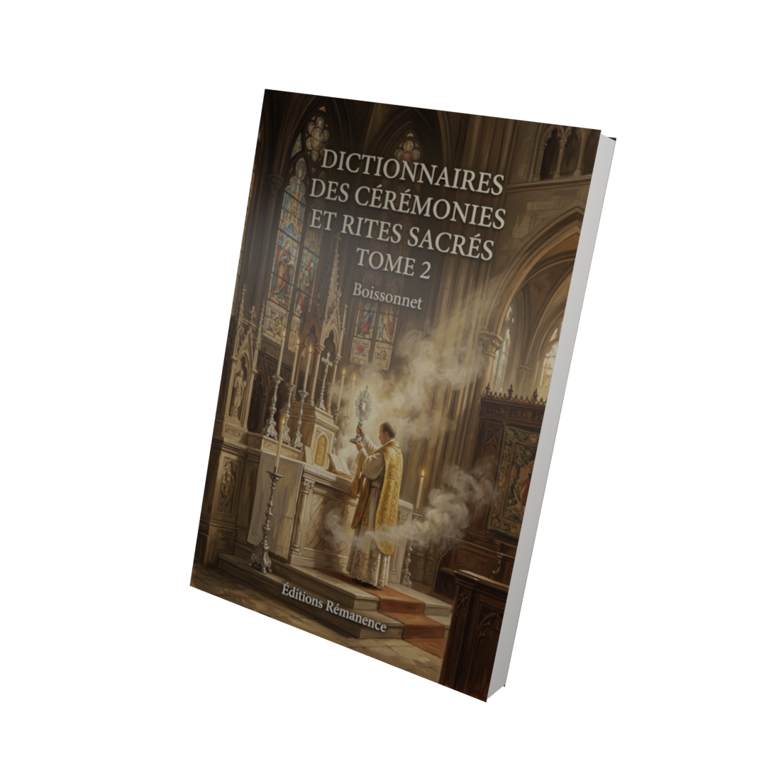 Dictionnaires des cérémonies et rites sacrés Tome 2 - Boissonnet (Vue 3D)