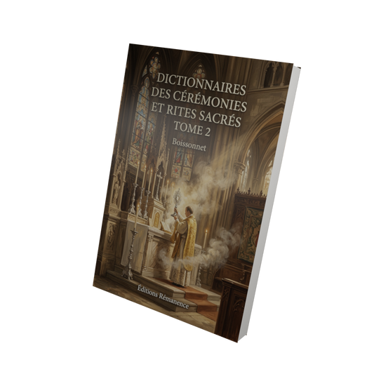 Dictionnaires des cérémonies et rites sacrés Tome 2 - Boissonnet (Vue 3D)